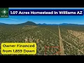 1 07 Acres Near Williams AZ for 12 399 Off-Grid Land Coconino County