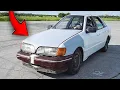 Download Lagu Super-narrow Ford Scorpio with superbike engine - first drive