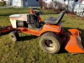 1982 Simplicity 6216 Garden Tractor with rototiller and snowthrower attachments