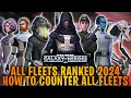 All Fleets Ranked Best to Worst All Counters in SWGoH 2024
