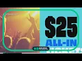 Live Nation to hold 25 concert ticket sale this week