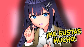 ❤️La CHICA INFLUENCER FAMOSA se ENAMORA del CHICO SOLITARIO de su CLASE😍| Danjo No Yuujou