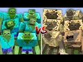 Download Lagu ALL MUTANT ZOMBIES vs ALL MUTANT HUSKS in MINECRAFT MOB BATTLE