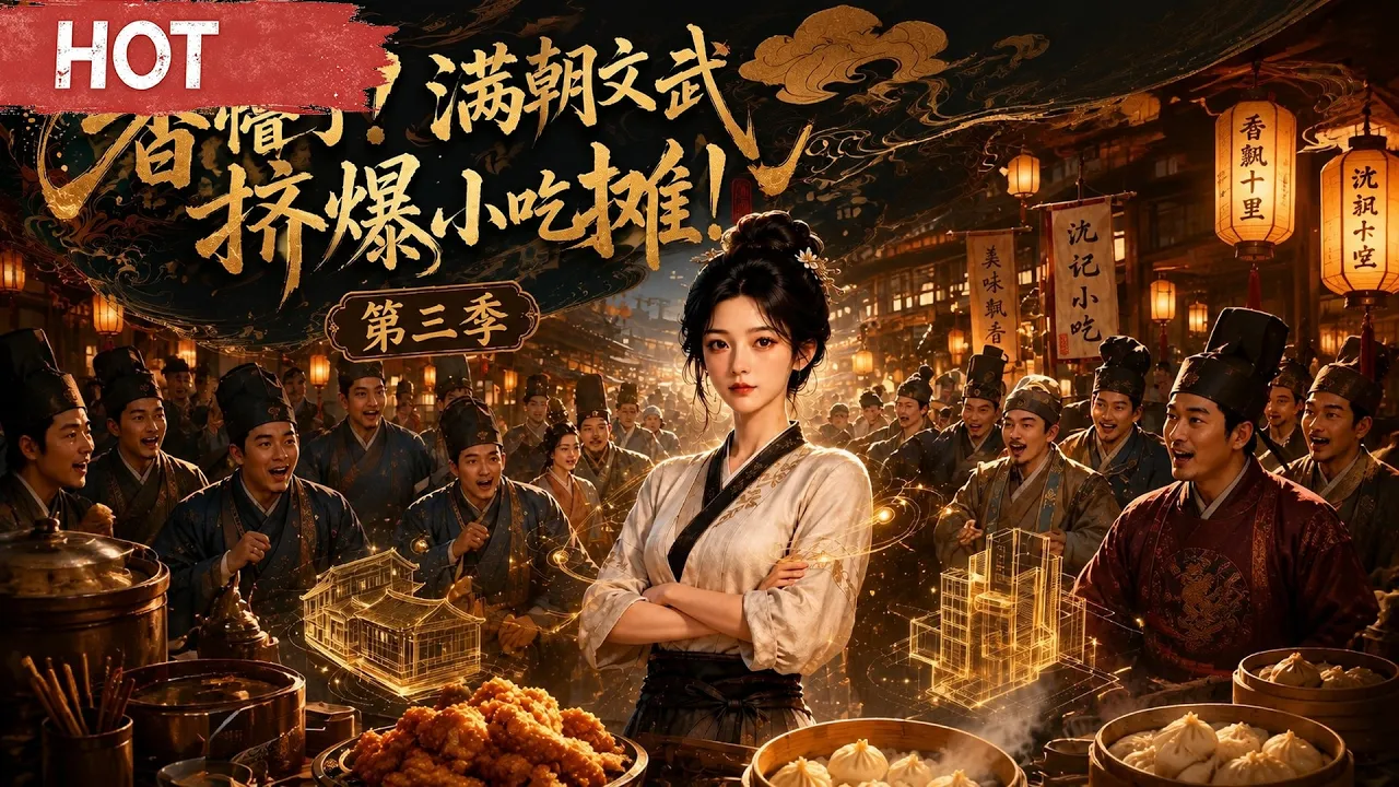 落魄厨娘逆袭记:小吃摊起家,一桌珍馐俘获帝王心