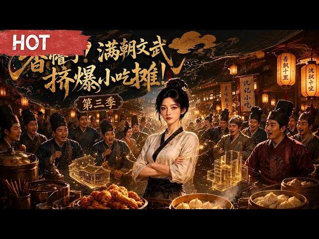 落魄厨娘逆袭记：小吃摊起家，一桌珍馐俘获帝王心