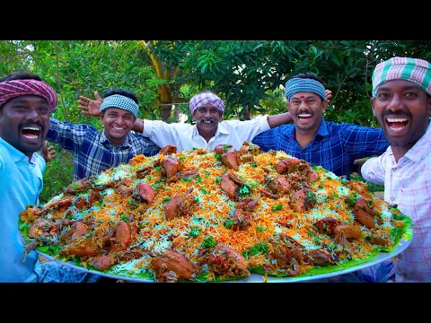 Download MP3 BIRYANI | QUAIL BIRYANI Made with 200 Quail | Marriage Biryani Cooking In Village | Biryani Recipe