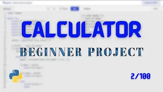 Build a Python Calculator in 2 Minutes Beginner Python Project