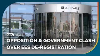 Opposition & Government clash over EES de-registration issues