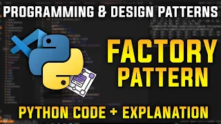 Factory Pattern - Clean Object Creation Programming and Design Patterns in Python