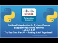 Cisco NetAcad Intro to Python Course - Supplement Lab Tutorial Solution Set Lab 4 1 6 13 Part VI