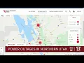 Power outages in northern Utah