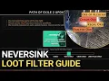 Neversink Loot Filter Guide Filterblade Path of Exile 2