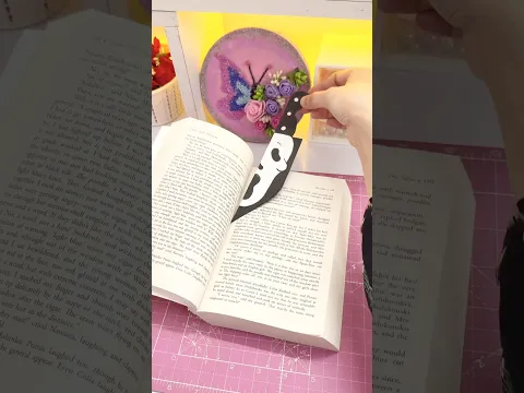 π DIY Horror Bookmark π€ | Halloween Crafts #shorts #diy #halloween