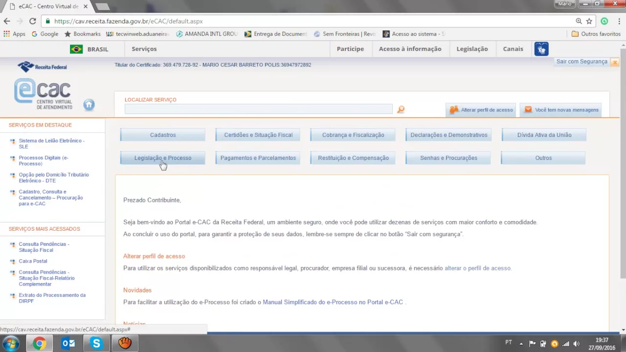 A certificação digital é basicamente sua identidade na internet, devido à evolução no meio digital, . 