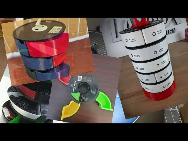 Cardboard Filament Spool Drawer w/ Partitions video thumbnail