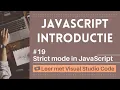 Leer met VSCode JavaScript Beginnerscursus strict mode in JavaScript