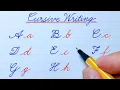 Cursive writing a to z Cursive abcd Cursive writing abcd Cursive letters Cursive handwriting