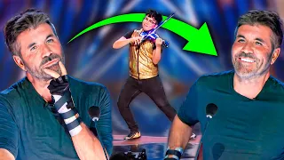 Simon Didn't Like the Song... Then He Came Back with a BANG And Had Simon on His Feet!