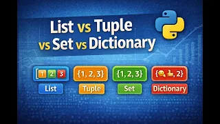 Difference between List Tuple Set Dictionary Python Interview Question Explained