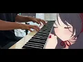 【ピアノ】汐れいら「ハレの日に」(『薫る花は凛と咲く』エンディング) を弾いてみた