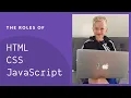 7 year old kid explains HTML CSS JavaScript