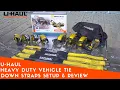 U-Haul Heavy Duty Ratchet Tie Down Straps Setup and Review