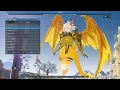 PSO2 NGS Character Creation Tutorial Golden Dragon Mia Phantasy Star 1 Boss
