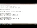 Batch File in Ms-DOS