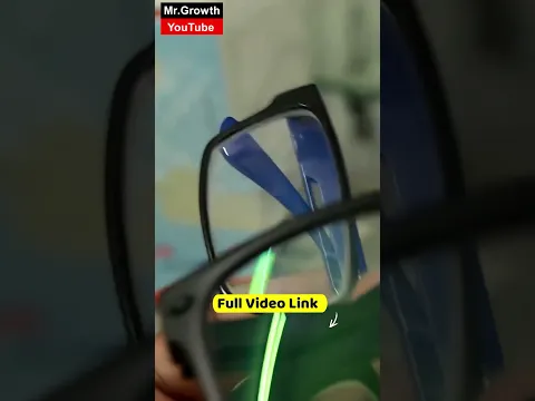 👓 Laptop/Phone से आँखें Safe! | Blue Cut Glasses LIVE Test 🔵 #Shorts