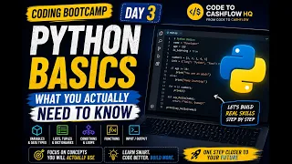 Learn Python in 2026 Only the Basics That Matter Bootcamp