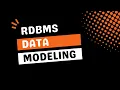 Data modeling in RDBMS Oracle SQL fundamentals