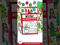 Winter Math Worksheets - Fun 2-Digit Addition Subtraction