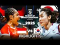 Korea 🇰🇷 vs Indonesia 🇮🇩 | Highlights | Women's U21 World Champs 2025