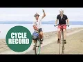 Download Lagu The first person to travel around the world on a unicycle