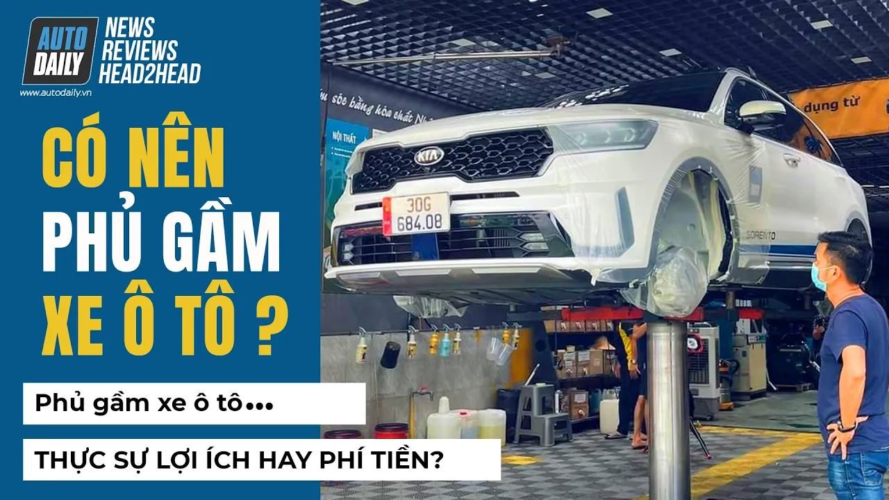 Phủ gầm xe ô tô - Thực sự có ích hay chỉ phí tiền?