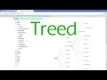 Treed tree editor with Vi-style shortcuts