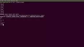 Logical operators in Ruby