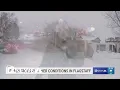 Drivers brave winter road conditions to see first major snowfall of season