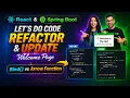 25 - React and Spring Boot Let s do code refactor and update welcome page Bind vs Arrow Function