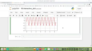 How to Create Interactive Widget Plots in Jupyter Notebook