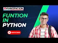 Python Functions Simplified with Subir Sir Learn the Basics in Minutes