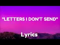 Download Lagu I Still Write You Letters I Don't Send  (Lyrics)