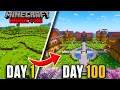 Lagu I spent 100 DAYS building a COLONY in Minecraft Hardcore!!