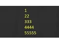 Numeric Pattern In Java - 2