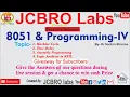 Live 8051 Programming in KEIL 4 Machine Cycle Time Delay Assembly Programming