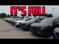Mazda Dealership Completely Full