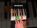 Download Lagu The Final Countdown By Europe Piano Tutorial #shorts
