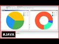 Java - How To Create a PIE and DONUT Chart In Java Using Graphics In NetBeans With Source Code