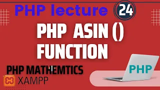 PHP Asin Function - PHP Tutorials
