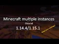 Multiple instances of Minecraft tutorial like multimc